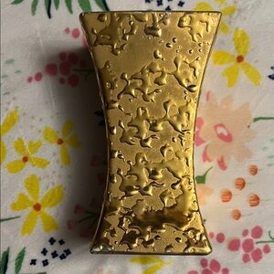 MCM Gold Textured McCoy Vase